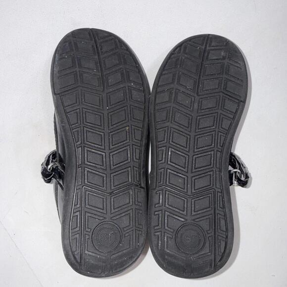 Stride Rite Classic Patent Leather Minimalist Black Mary-Jane Ballet Flats 12.5 - Picture 9 of 9